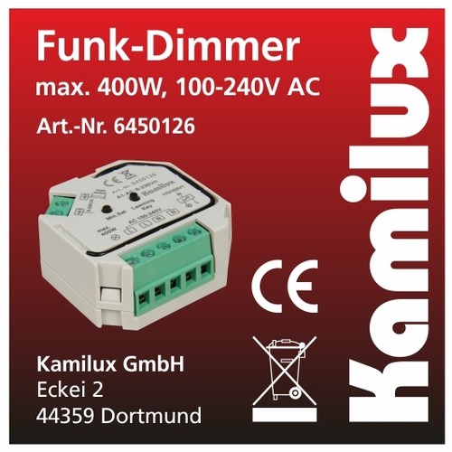 Kamilux funk led dimmer - kamilux, funk-led-dimmer