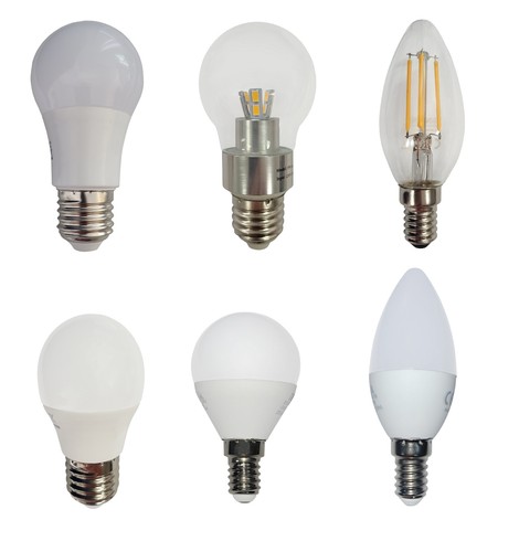 Led glühbirne kugel kerze - kugel,