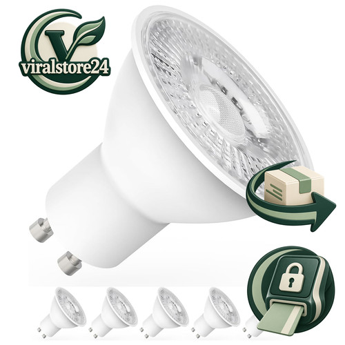 Gu10 led lampe kaltweiß - gu10,