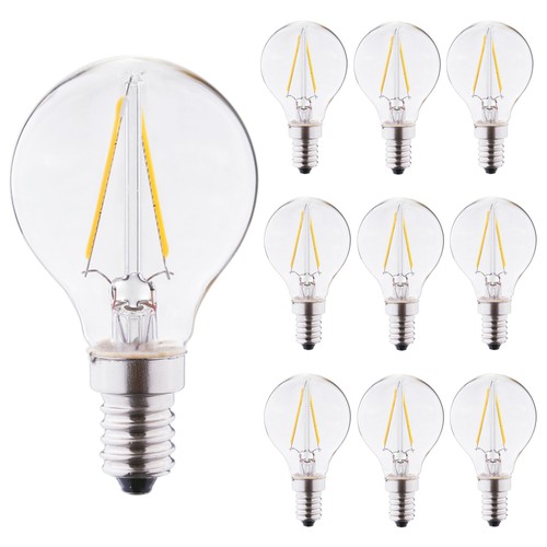 10x led lampe - lampe, tropfenform