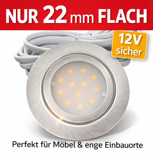 Flacher led möbel - led,