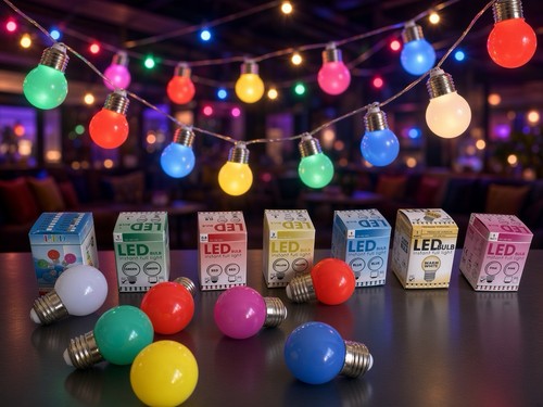 Stk led birne rot bulb - led,